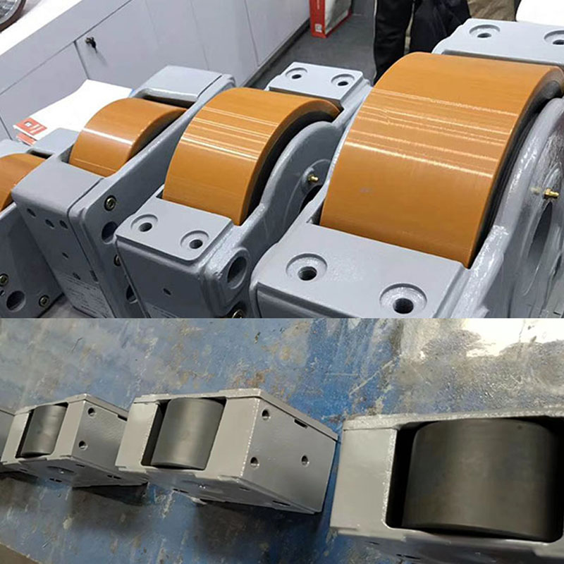 堆垛机聚氨酯被动轮箱