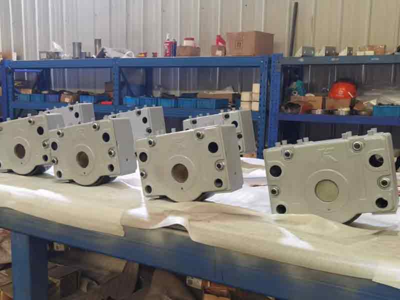 轨道行走轮在辽宁某冷库堆垛机中的应用